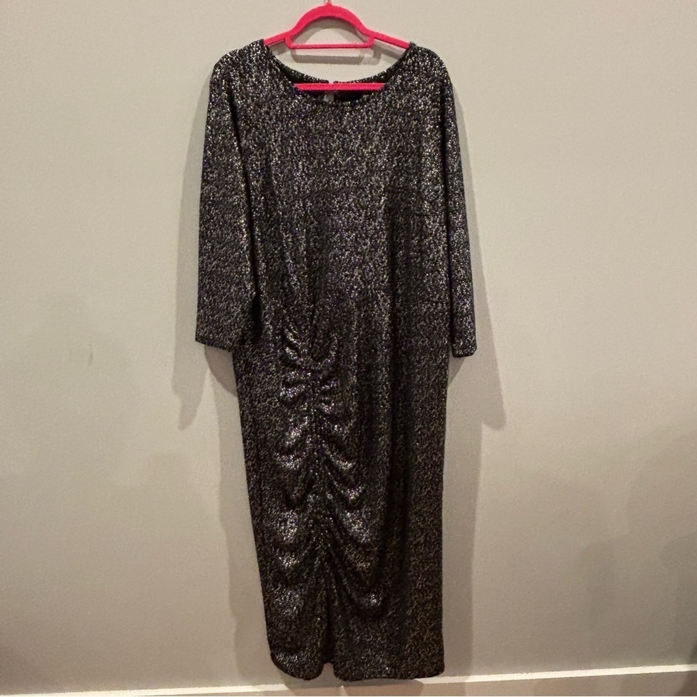 Lane Bryant Black Sparkly Dress